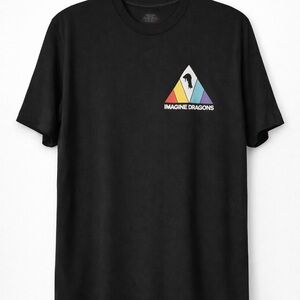 Imagine Dragons Evolve Tour 2017 Concert T-Shirt XL Black Tour Dates Graphic